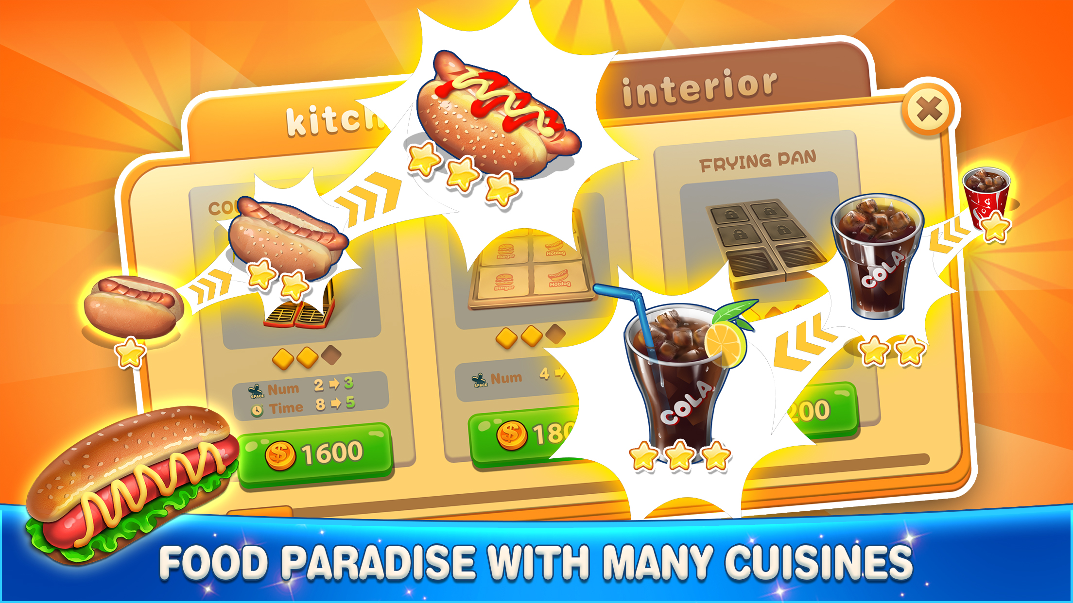 اسکرین شات 5 بازی Happy Cooking 3: Cooking Games