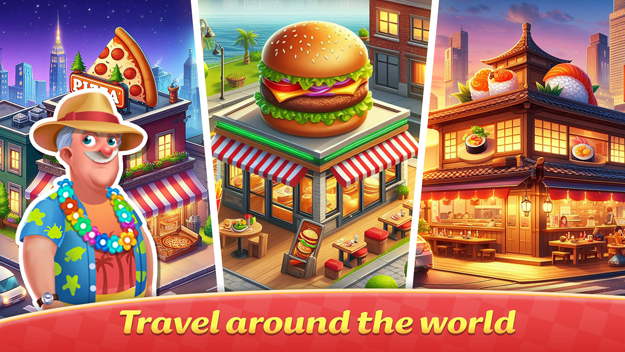 اسکرین شات 8 بازی Cooking Earth: Restaurant Game