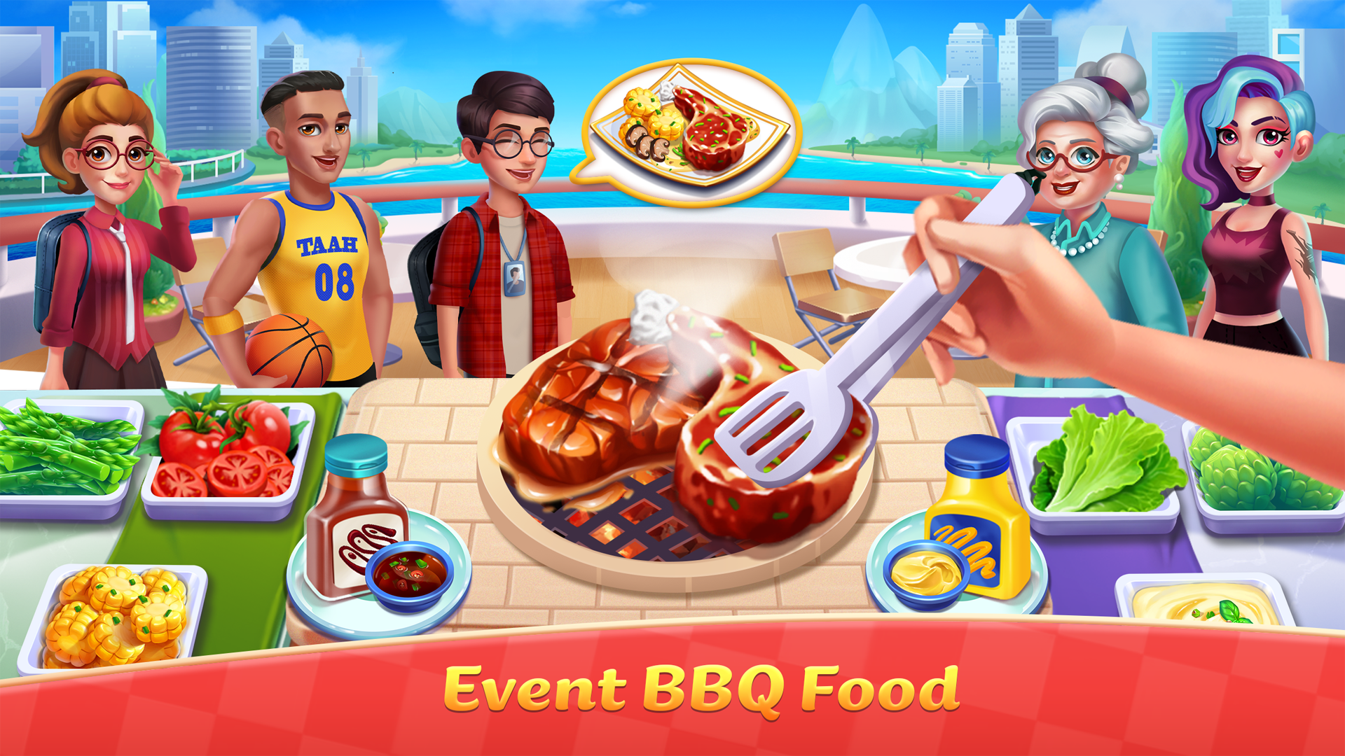 اسکرین شات 3 بازی Cooking Earth: Restaurant Game