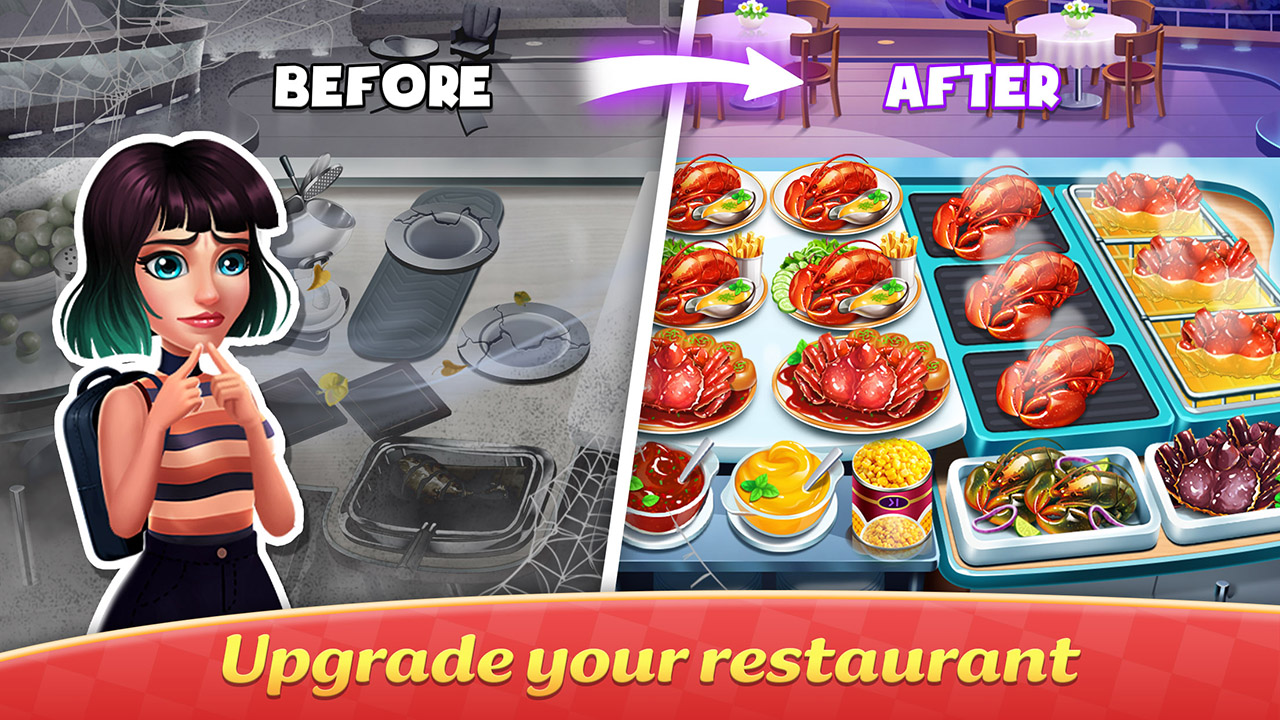 اسکرین شات 5 بازی Cooking Earth: Restaurant Game