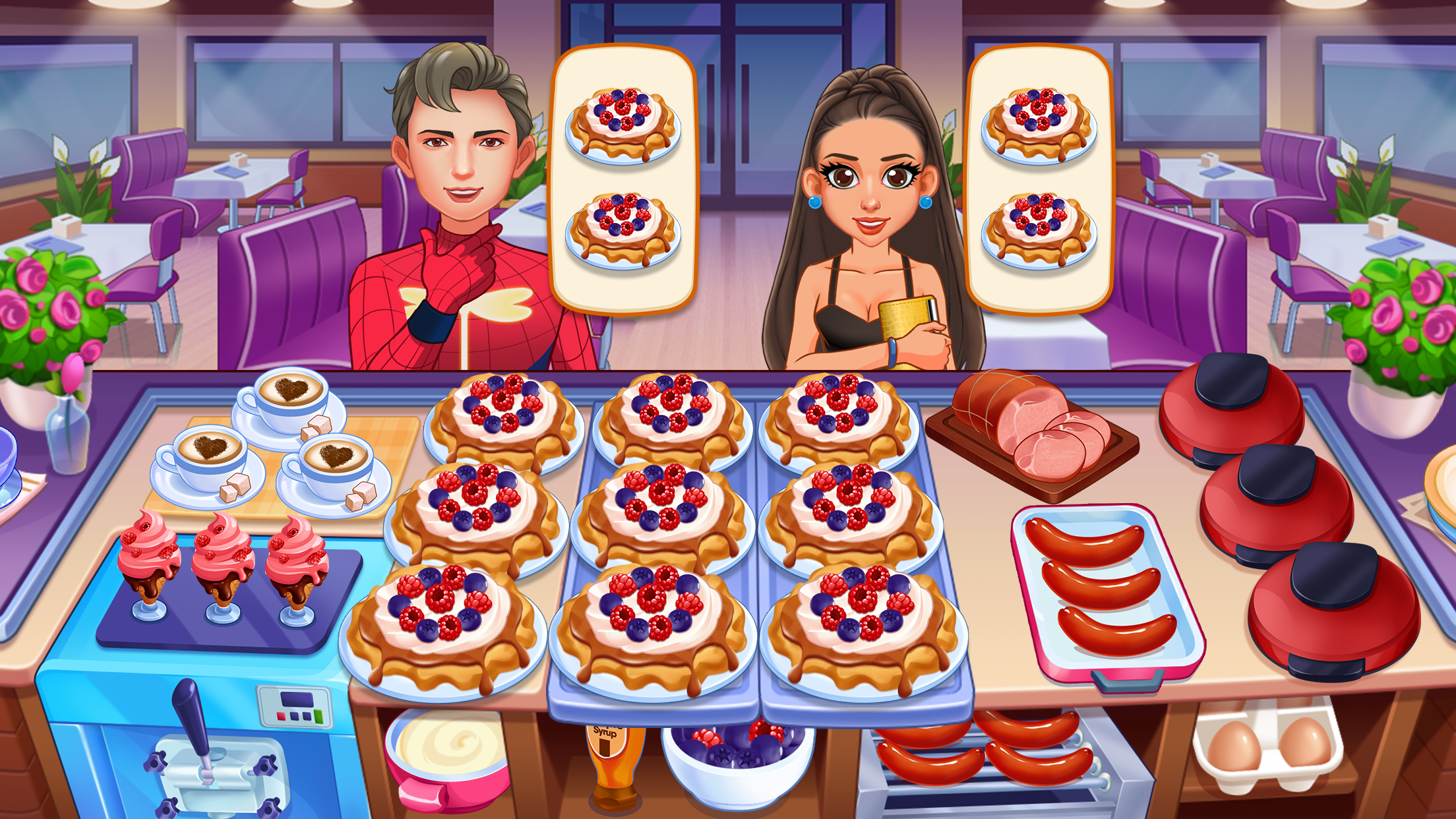 اسکرین شات 5 بازی Cooking Family : Madness Resta