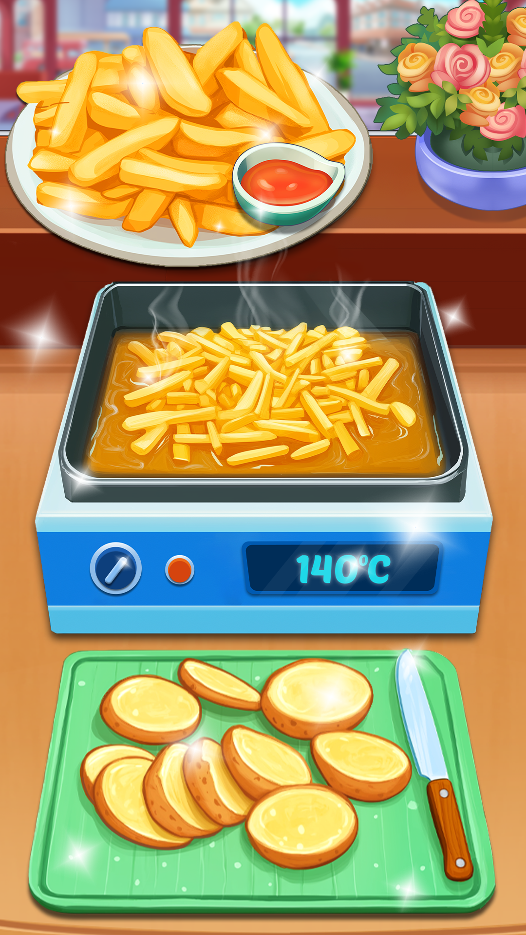 اسکرین شات 1 بازی Food Voyage: Fun Cooking Games