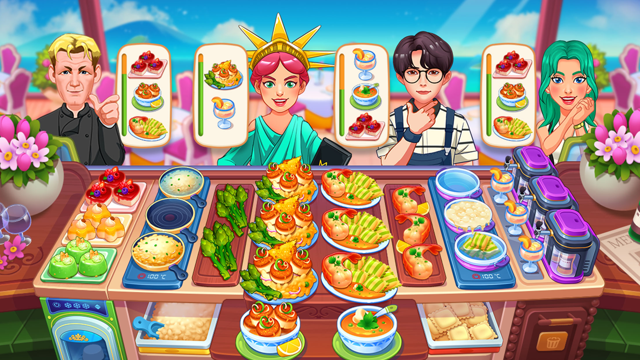 اسکرین شات 2 بازی Cooking Dream