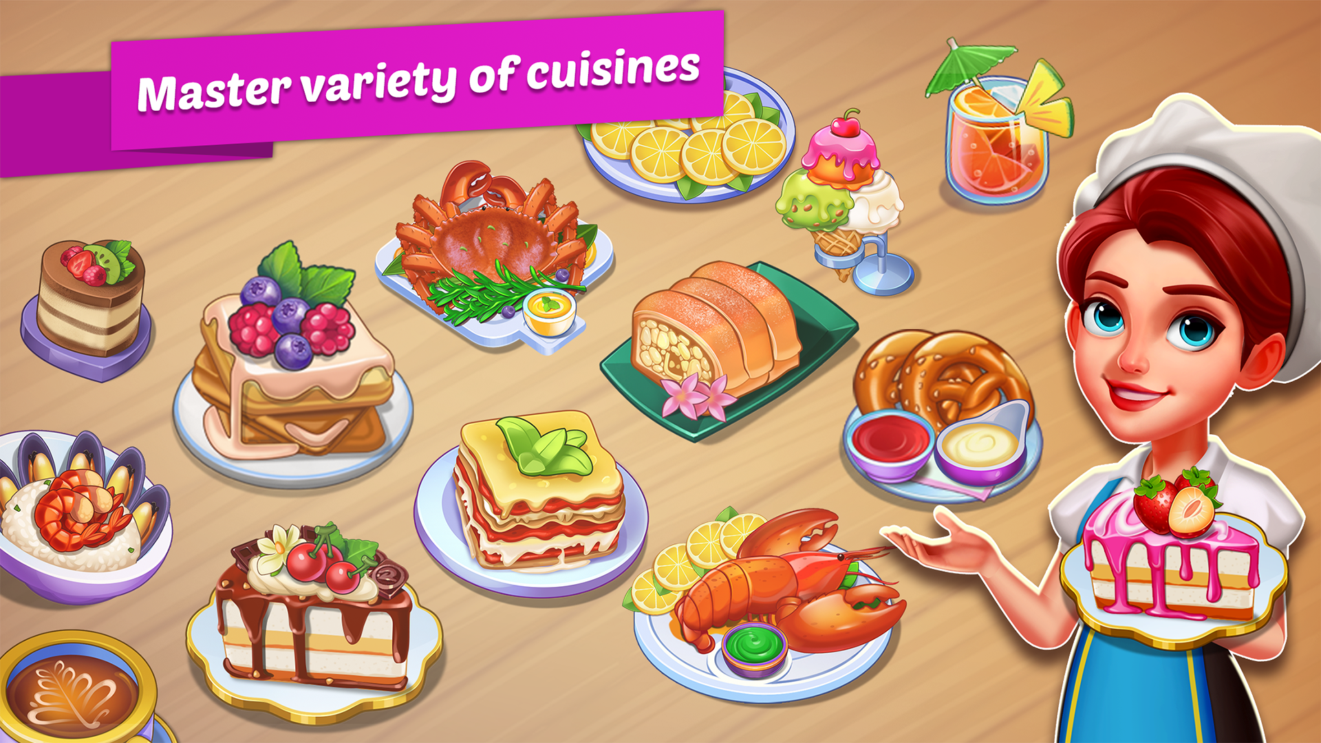 اسکرین شات 7 بازی Happy Cooking: Restaurant Game