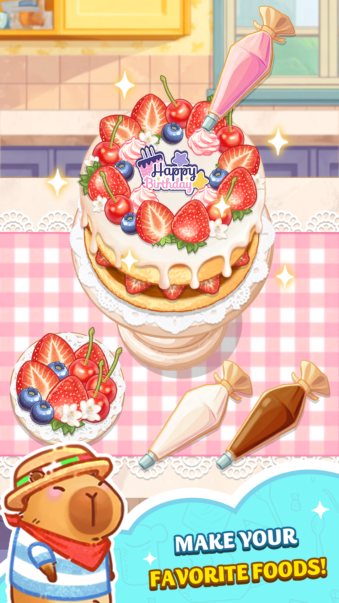 اسکرین شات 1 بازی Cooking Jam - Satisdom