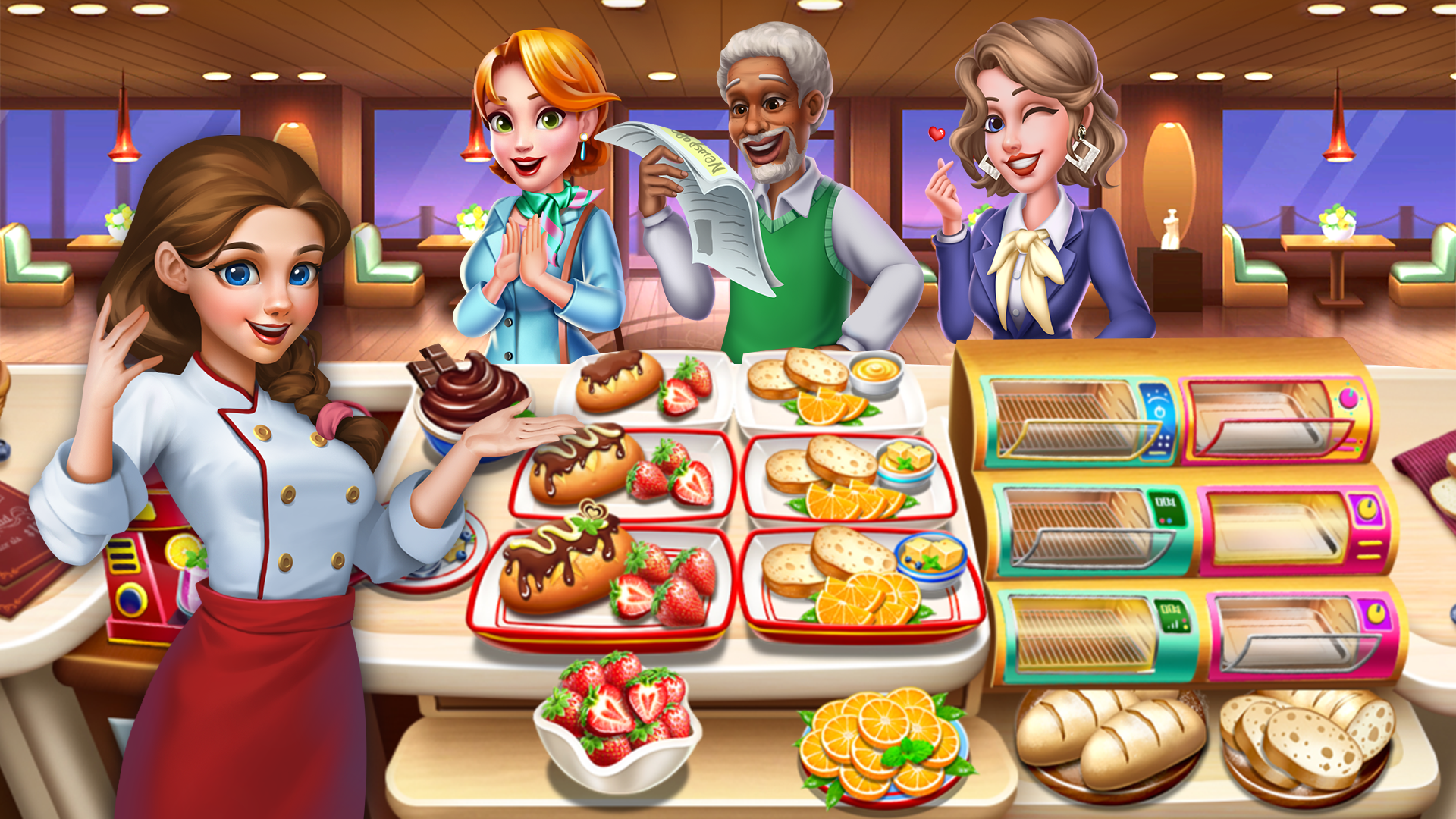 اسکرین شات 2 بازی Cooking Master:Chef Game