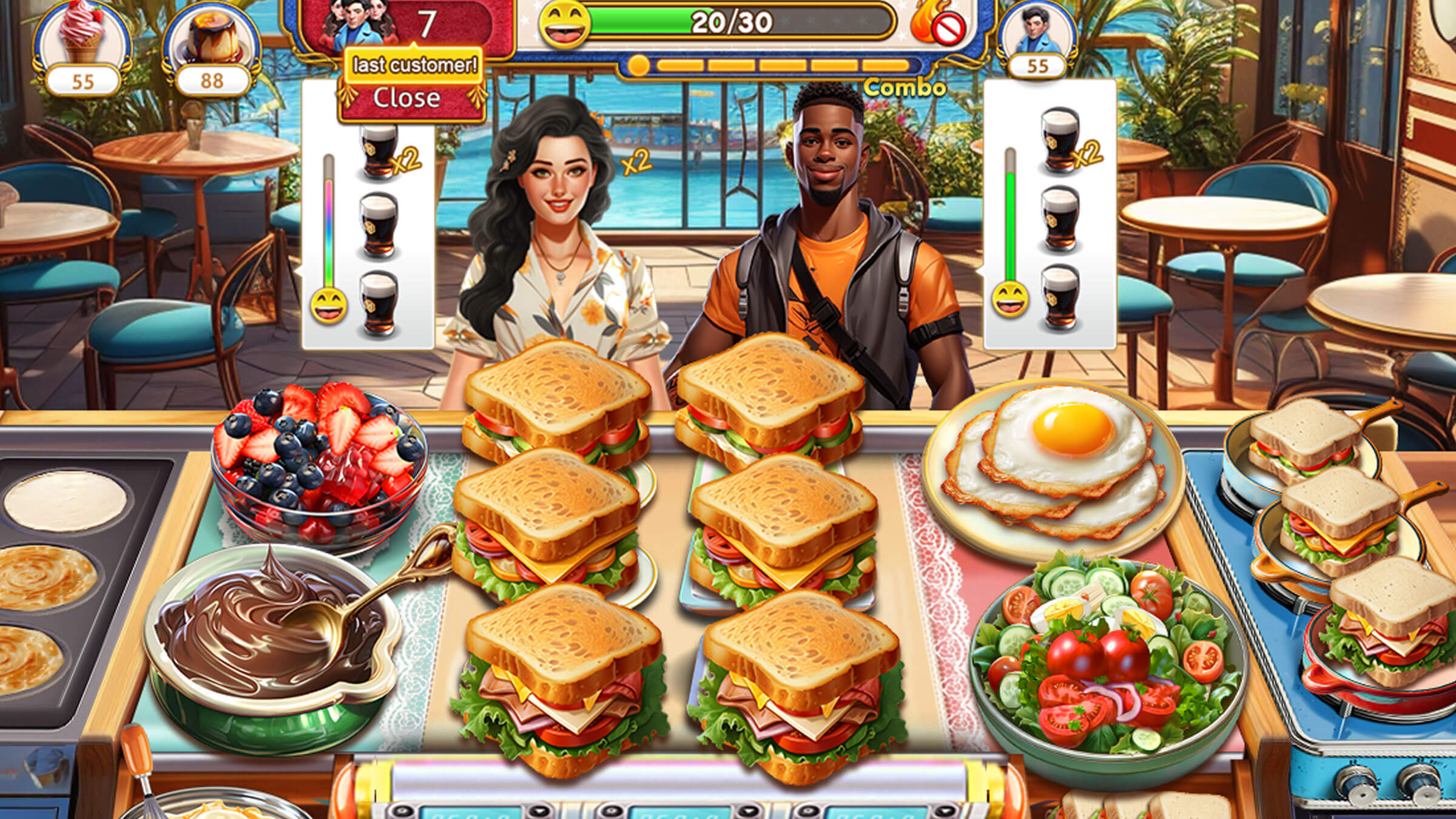اسکرین شات 8 بازی Cooking Trip: Taste America