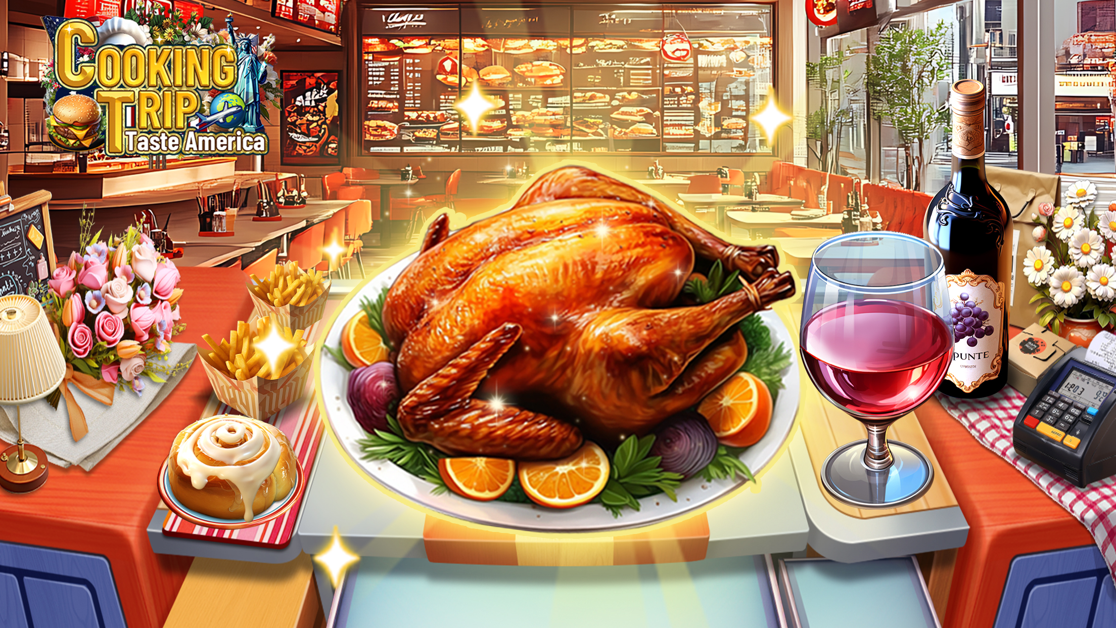 اسکرین شات 1 بازی Cooking Trip: Taste America