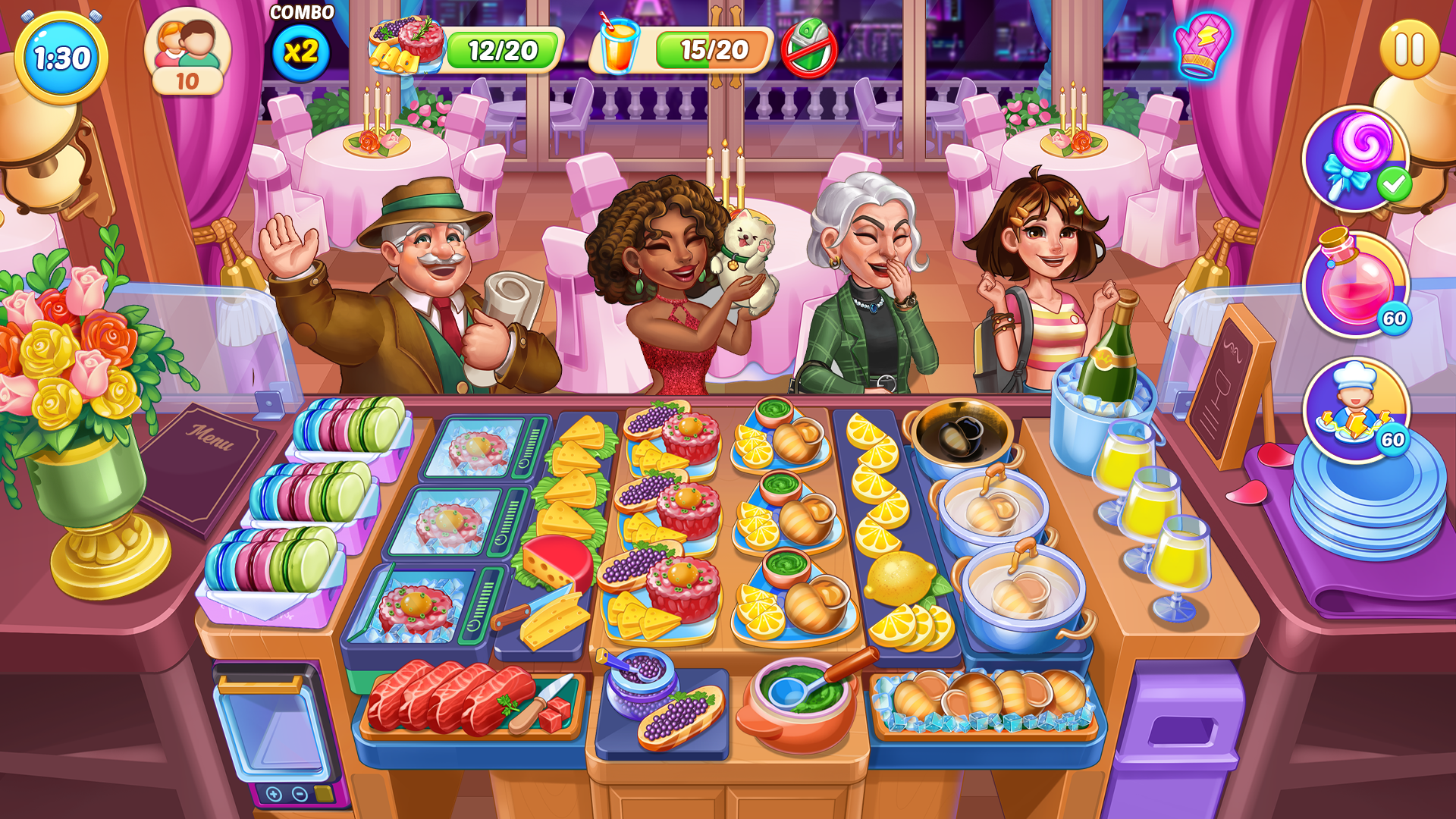 اسکرین شات 7 بازی Rush Cooking: Craze Restaurant