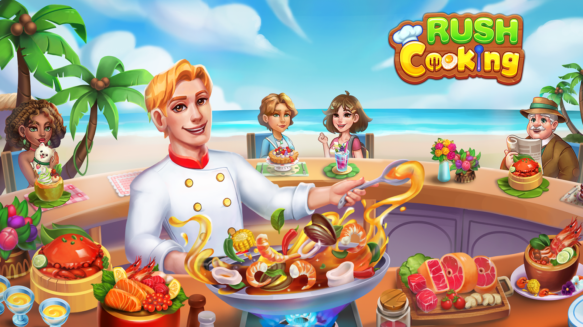 اسکرین شات 8 بازی Rush Cooking: Craze Restaurant