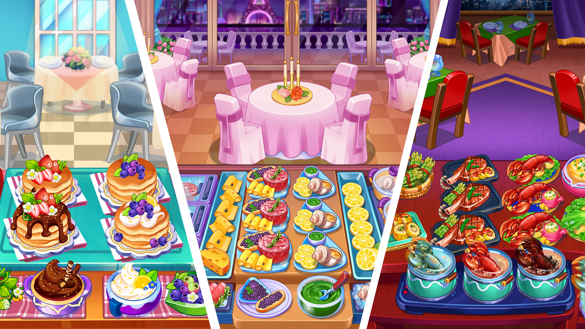 اسکرین شات 1 بازی Rush Cooking: Craze Restaurant