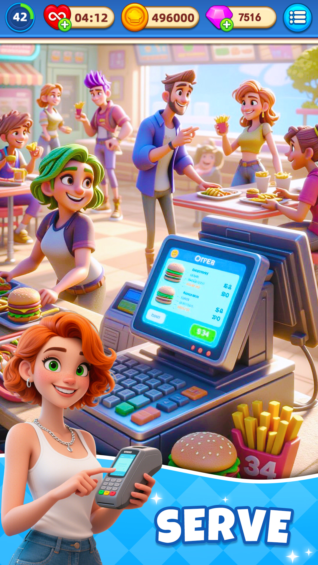 اسکرین شات 4 بازی Cooking World® Restaurant Game