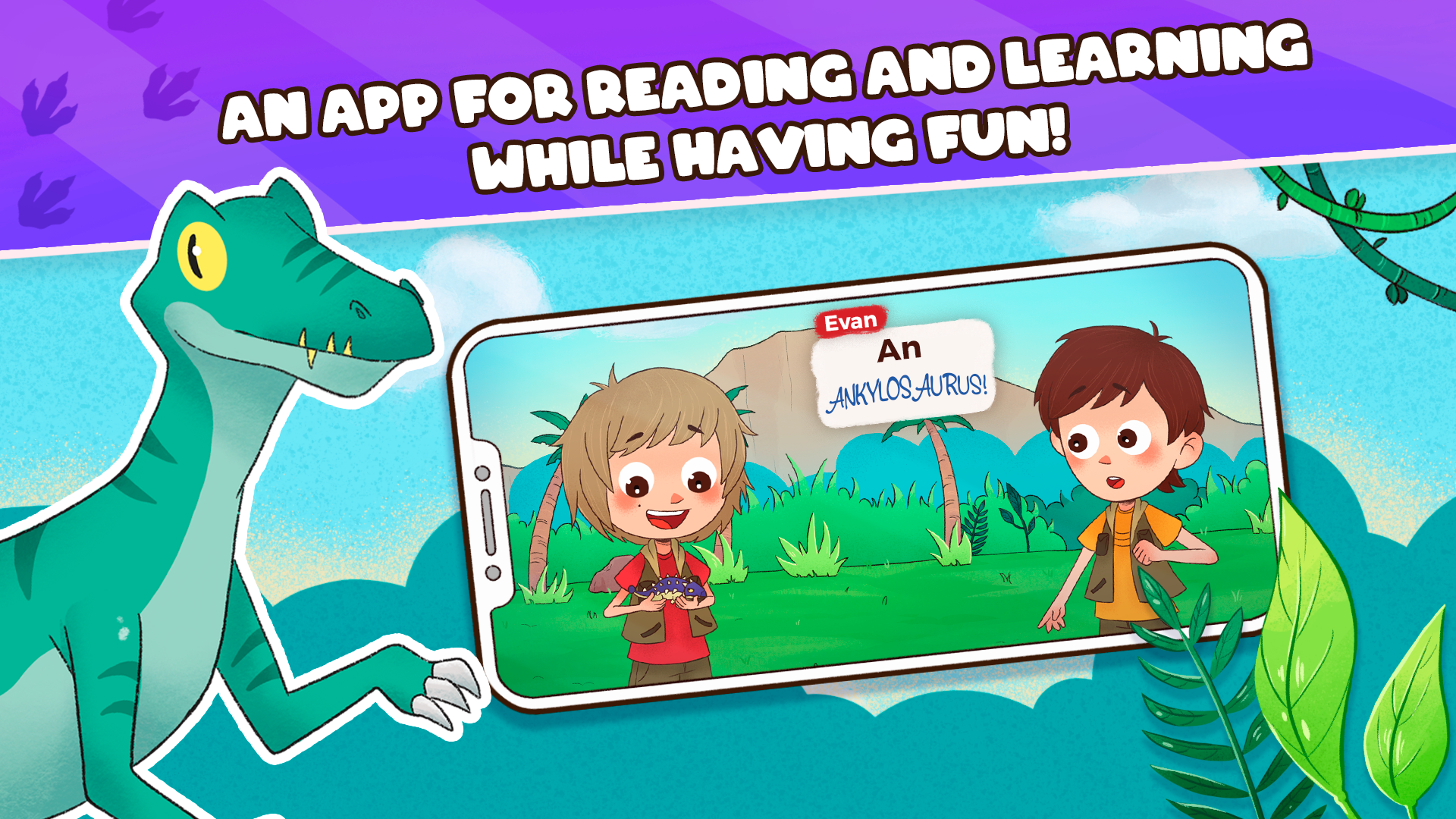 اسکرین شات 6 بازی Dani and Evan: Dinosaur books