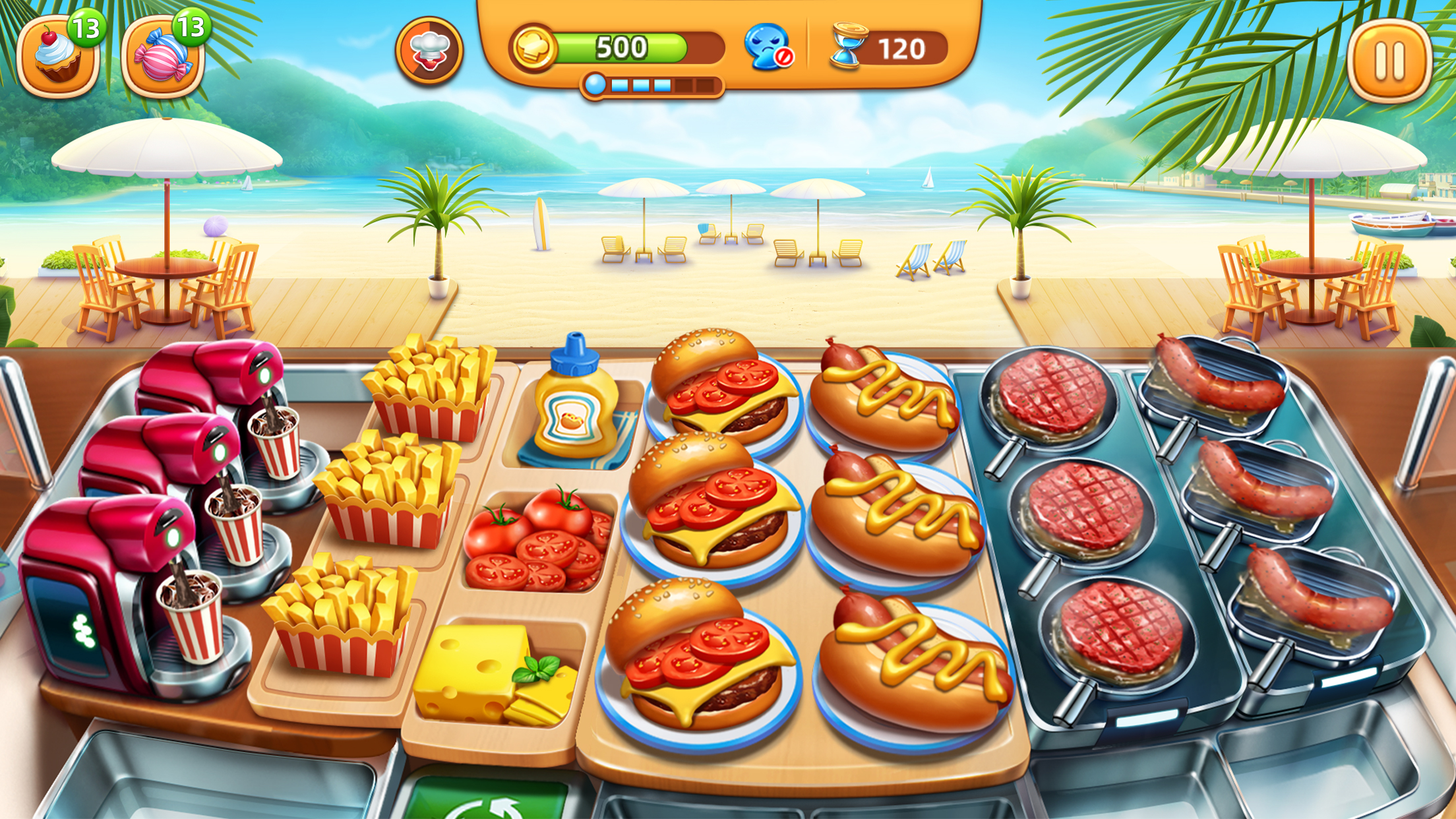 اسکرین شات 1 بازی Cooking City - Cooking Games