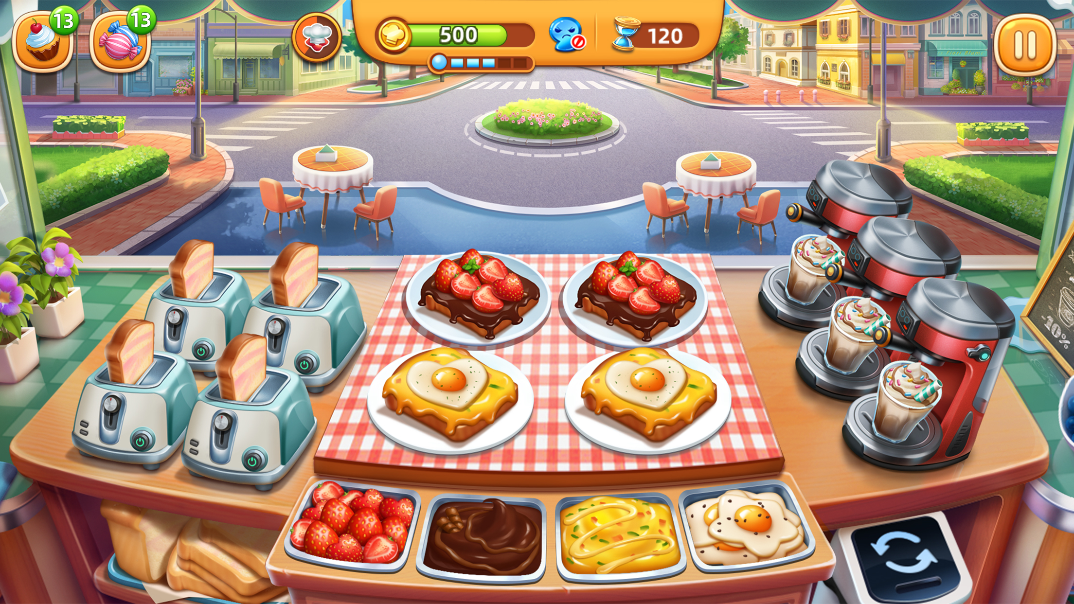 اسکرین شات 2 بازی Cooking City - Cooking Games