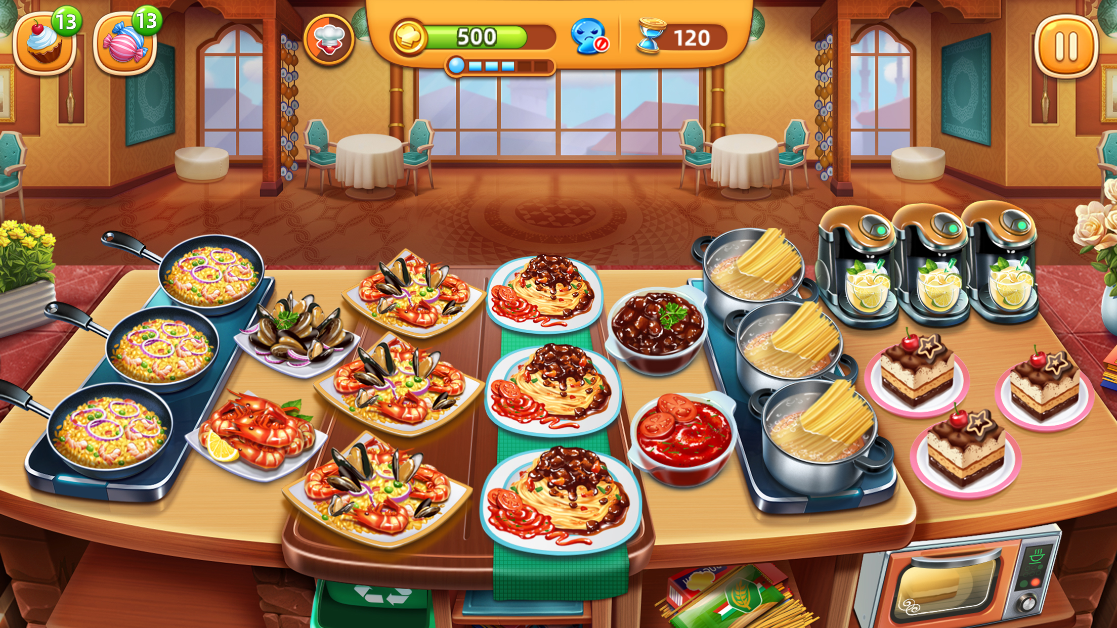 اسکرین شات 4 بازی Cooking City - Cooking Games
