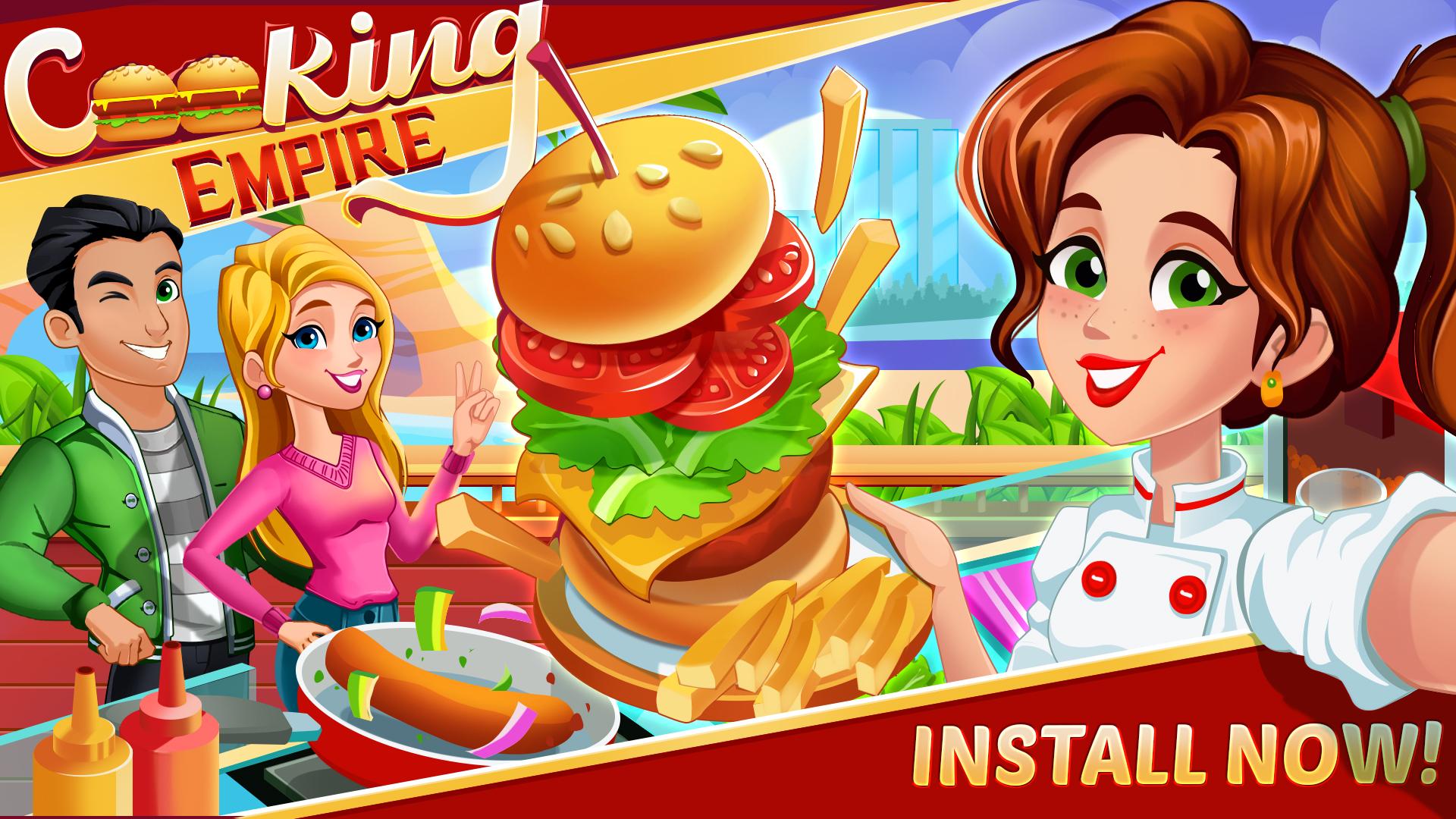 اسکرین شات 5 بازی Cooking Empire Games for Girls