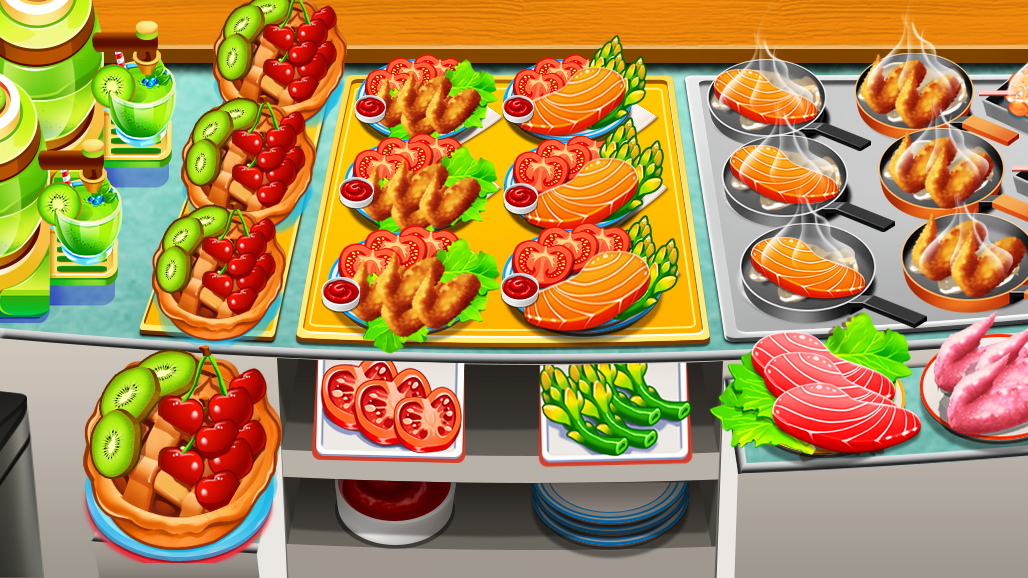اسکرین شات 2 برنامه Cooking Mania Food Restaurant