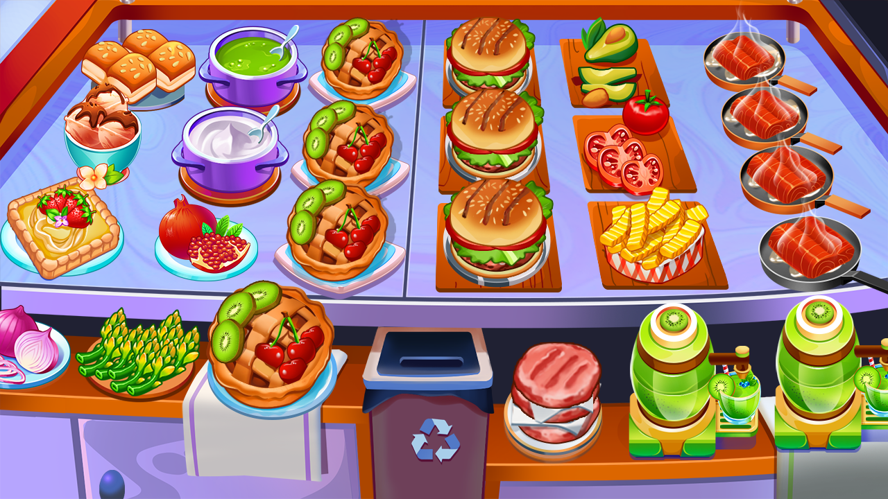اسکرین شات 3 برنامه Cooking Mania Food Restaurant