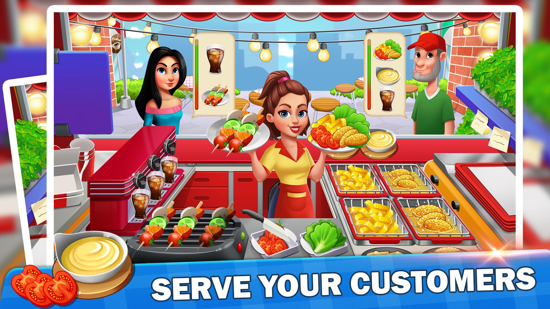 اسکرین شات 4 برنامه Cooking Mania Food Restaurant