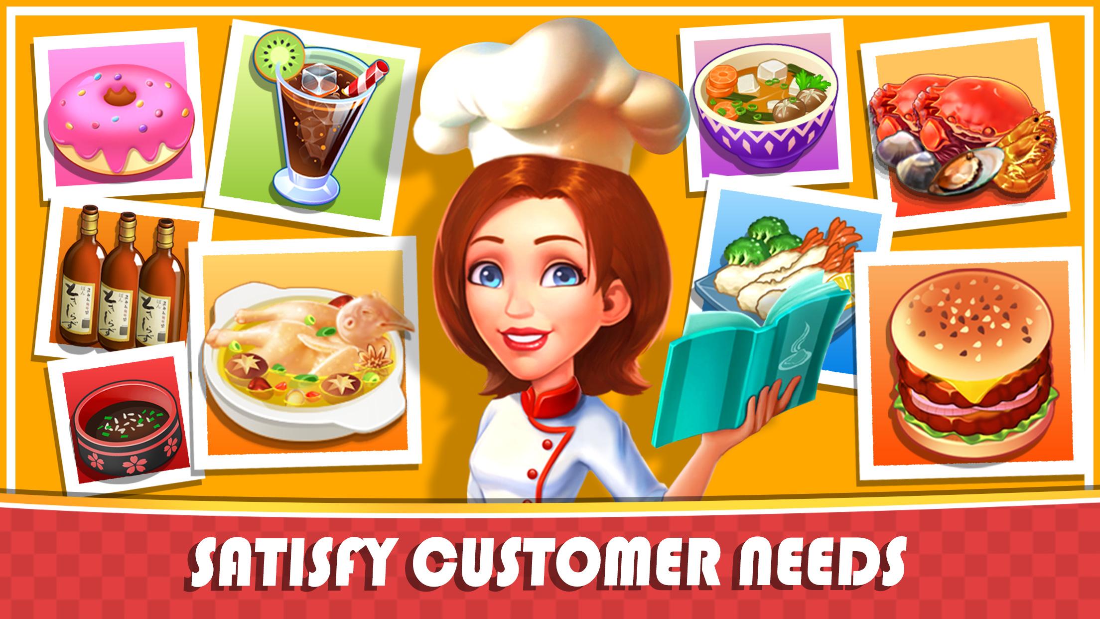 اسکرین شات 2 بازی Cooking Rush - Chef game