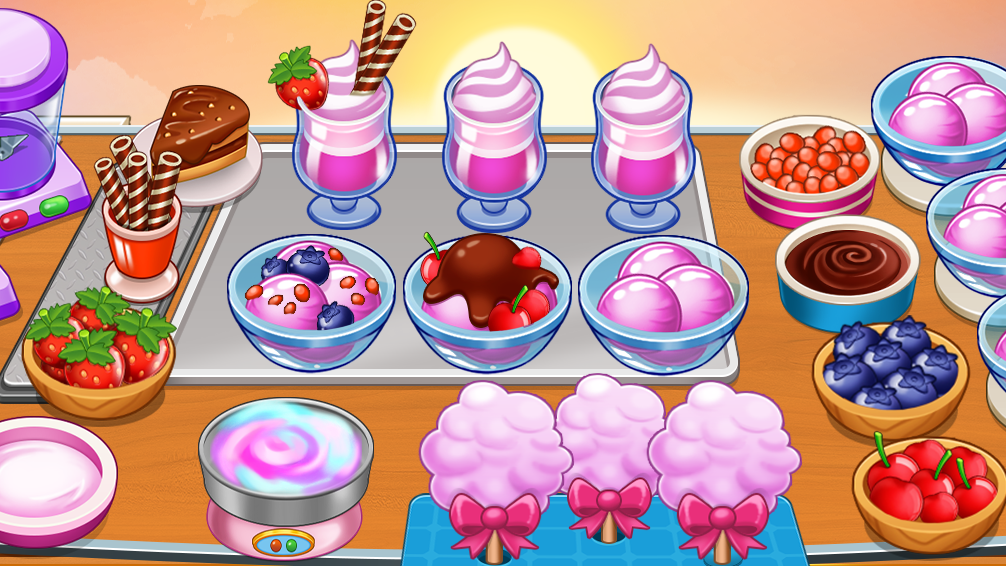 اسکرین شات 1 برنامه Cooking School Games for Girls