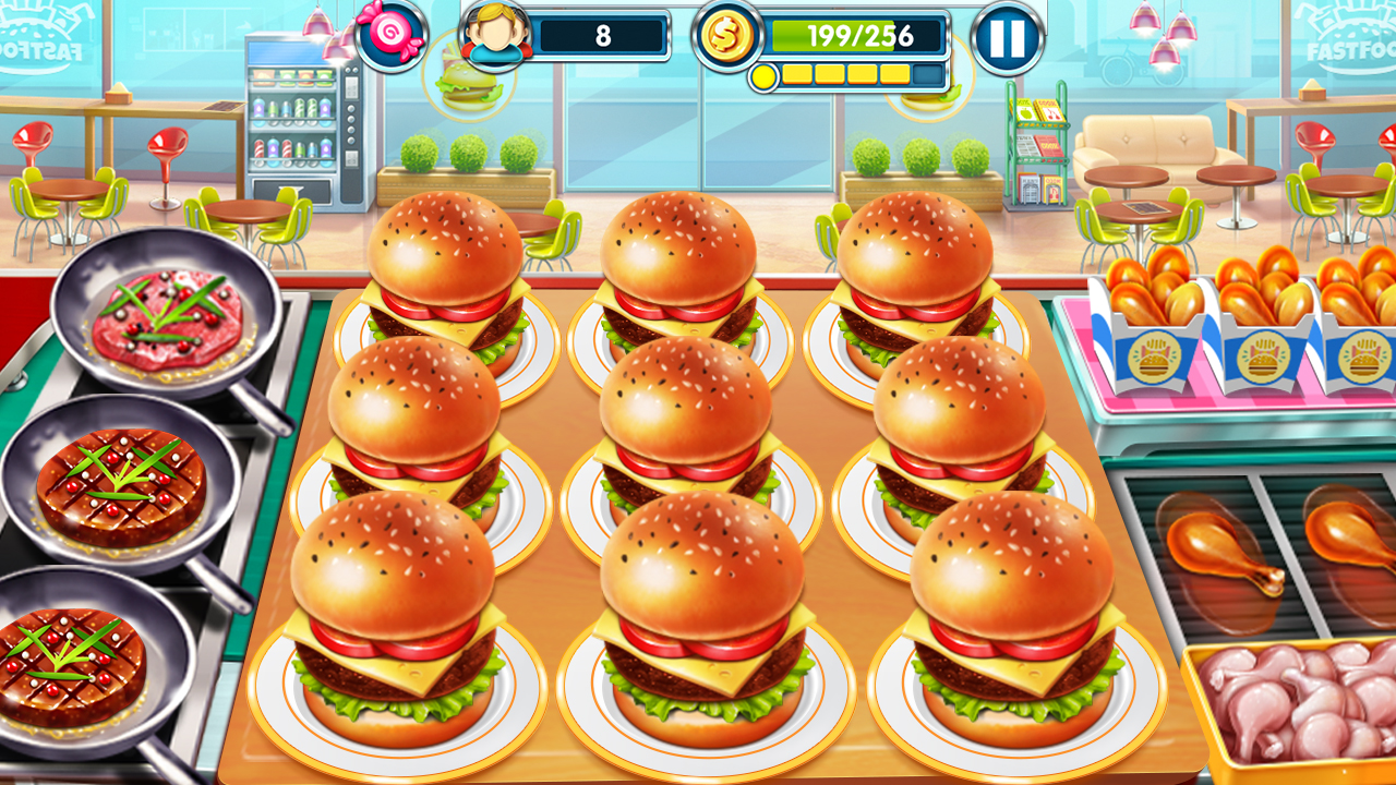 اسکرین شات 1 بازی Crazy Cooking World