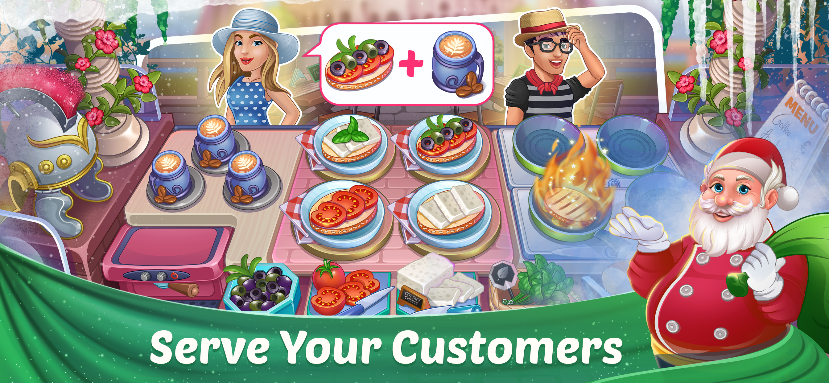 اسکرین شات 1 بازی Cooking Zone - Restaurant Game