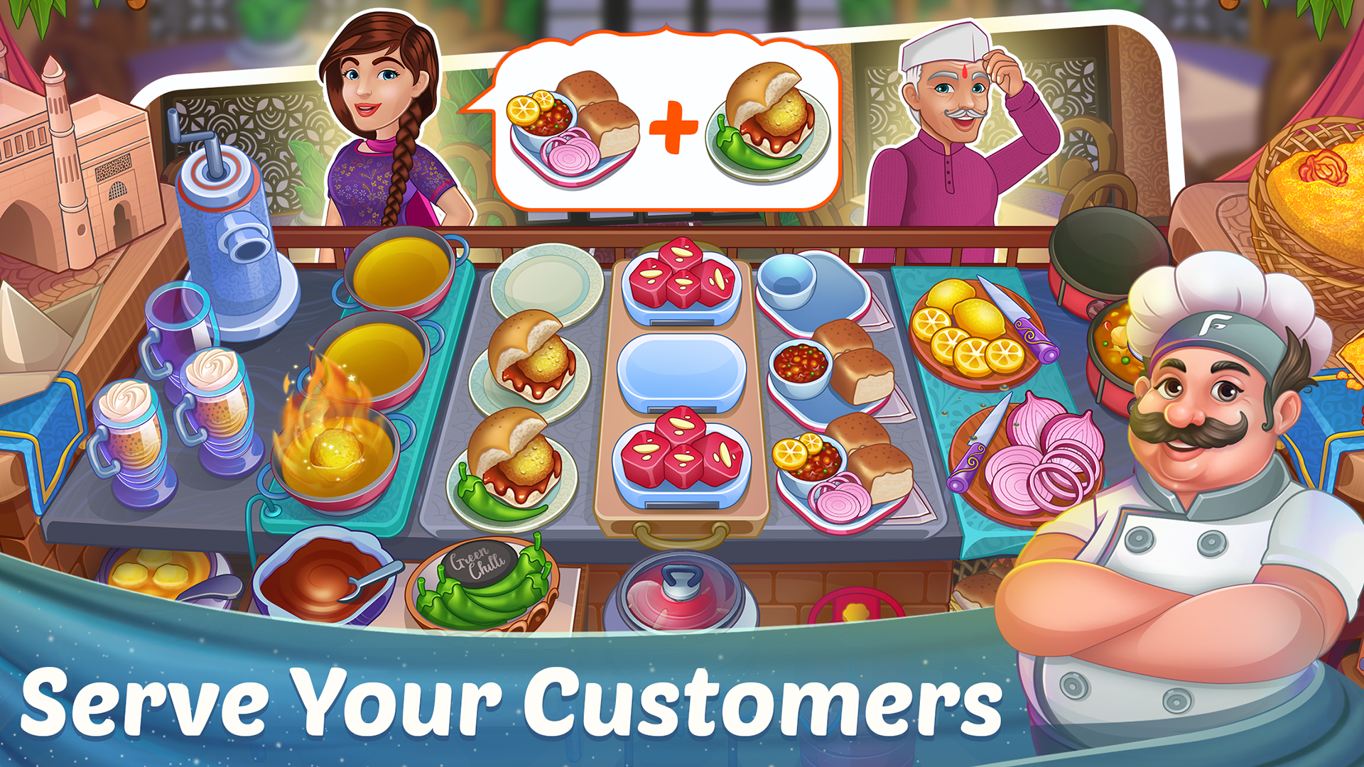 اسکرین شات 1 بازی cooking zone - restaurant game