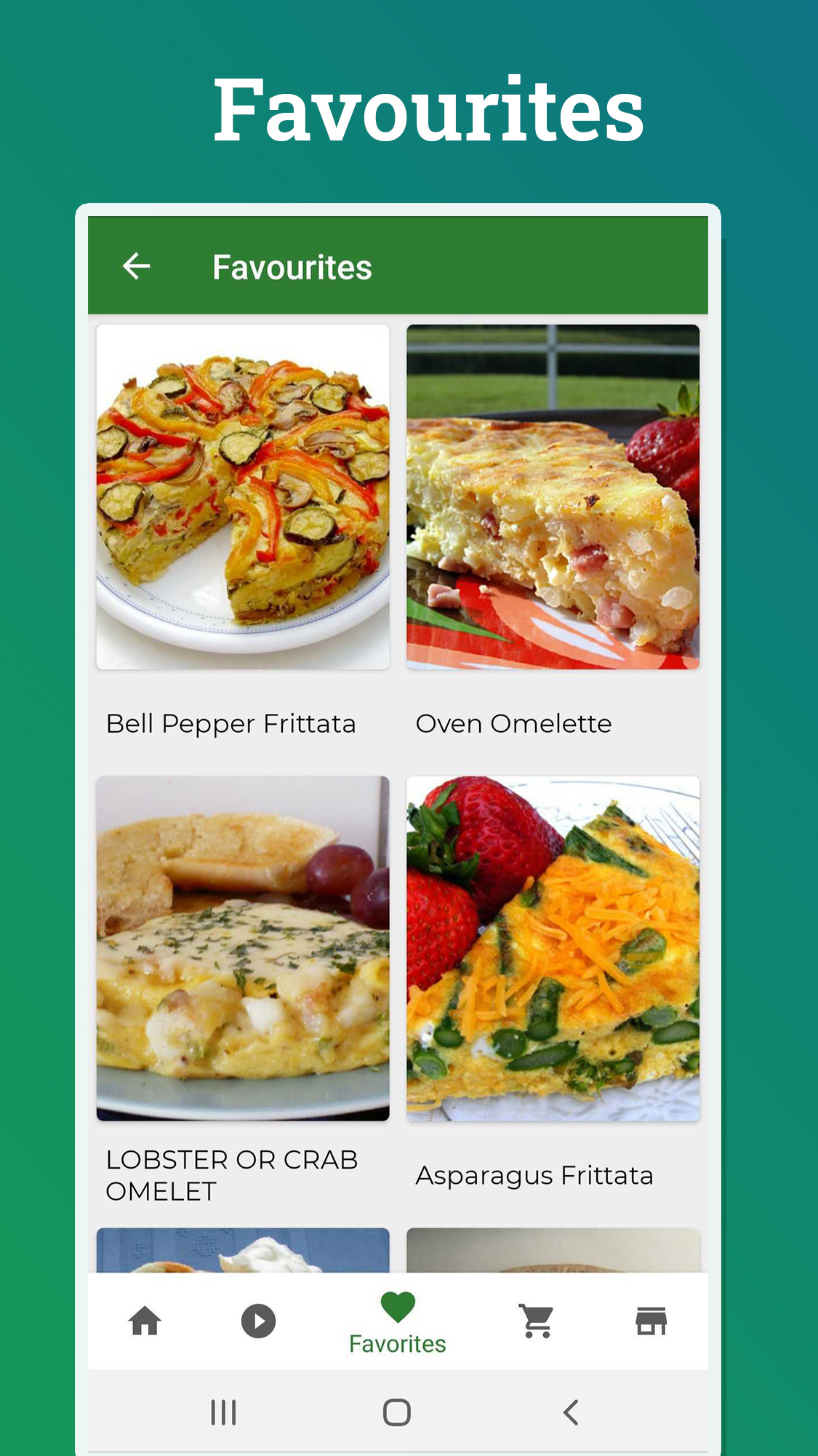 اسکرین شات 4 برنامه Egg Recipes: Breakfast Special