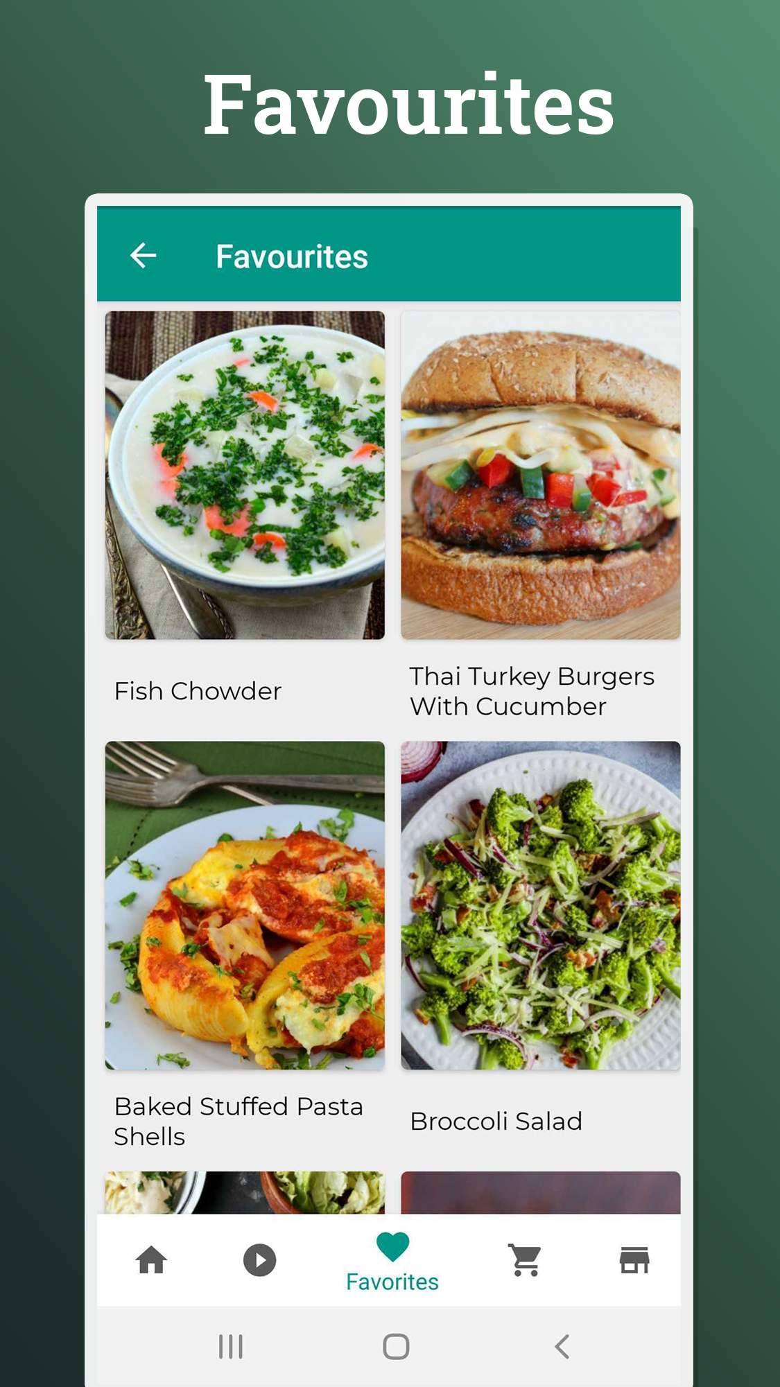 اسکرین شات 4 برنامه Recipe book : Healthy recipes