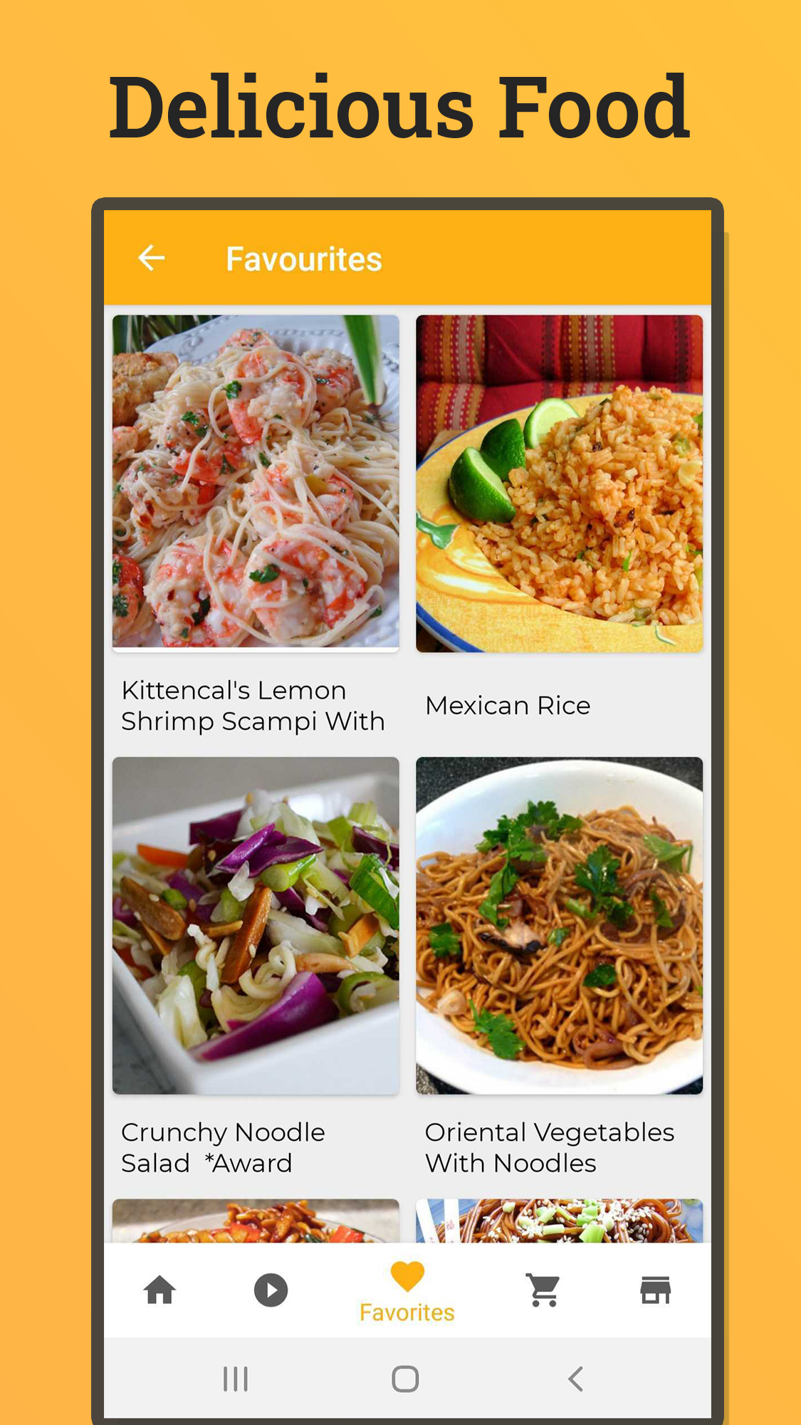 اسکرین شات 3 برنامه Rice Recipes
