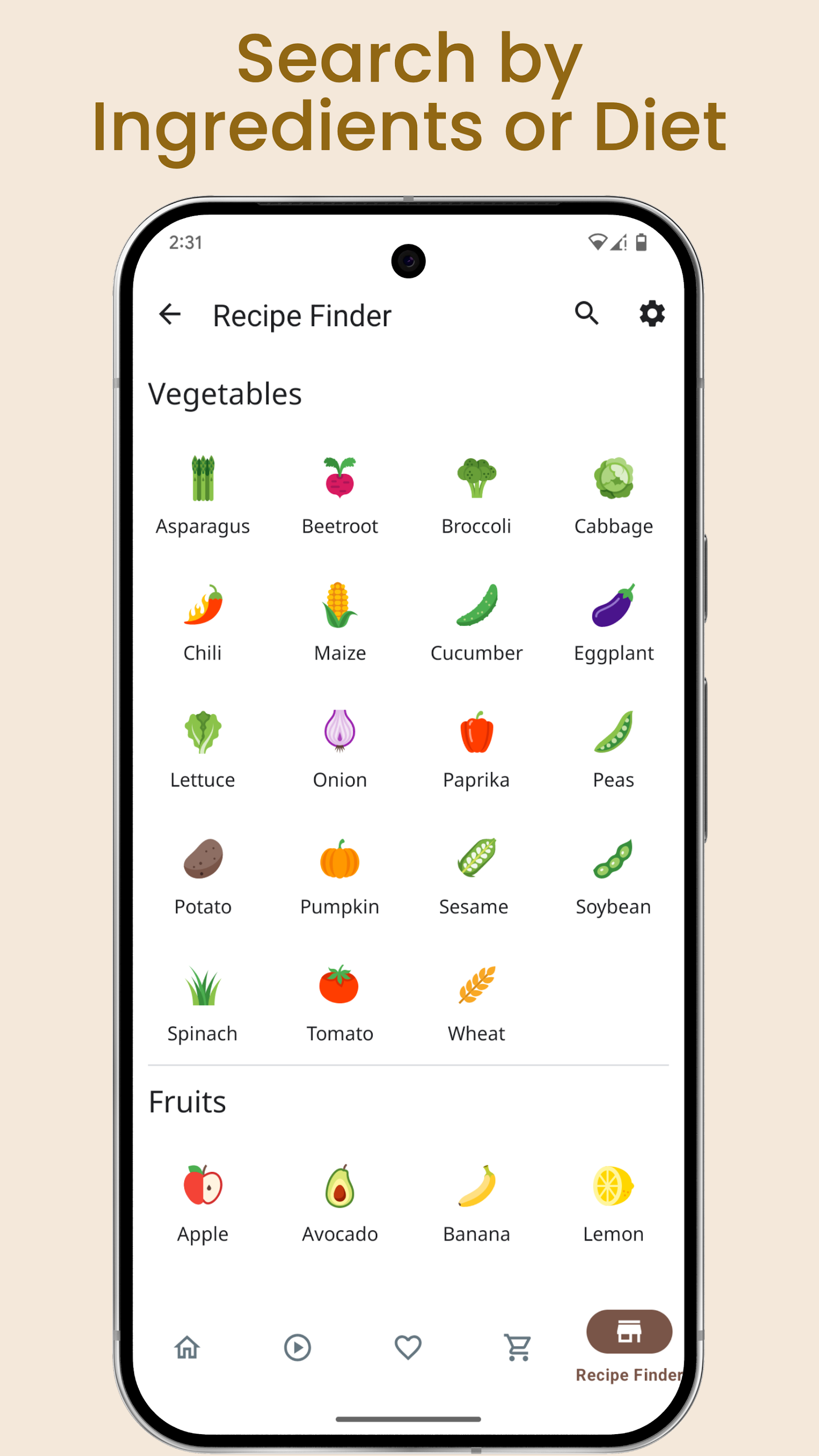 اسکرین شات 5 برنامه Rice Recipes