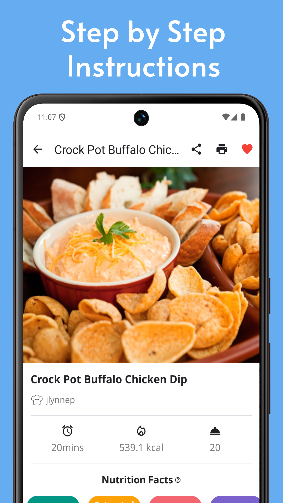 اسکرین شات 2 برنامه Crock Pot: Slow Cooker Recipes