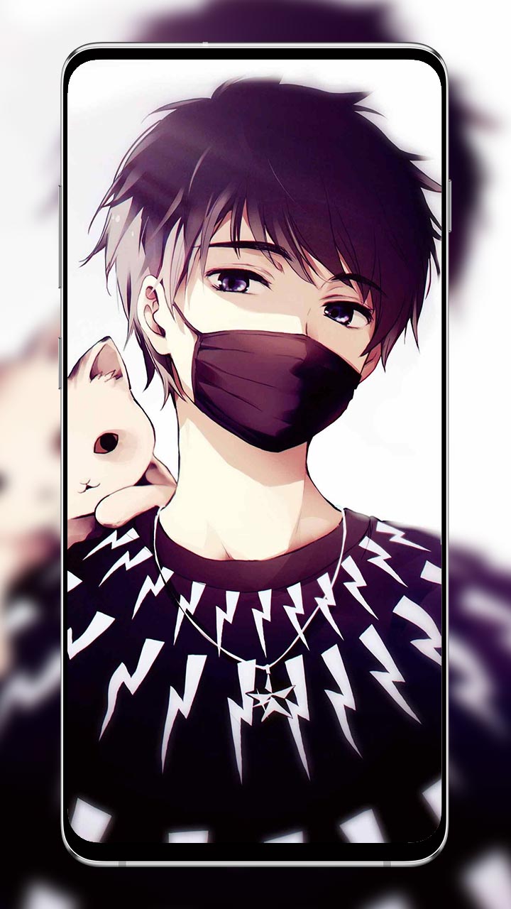 اسکرین شات 5 برنامه Anime Boy Wallpapers