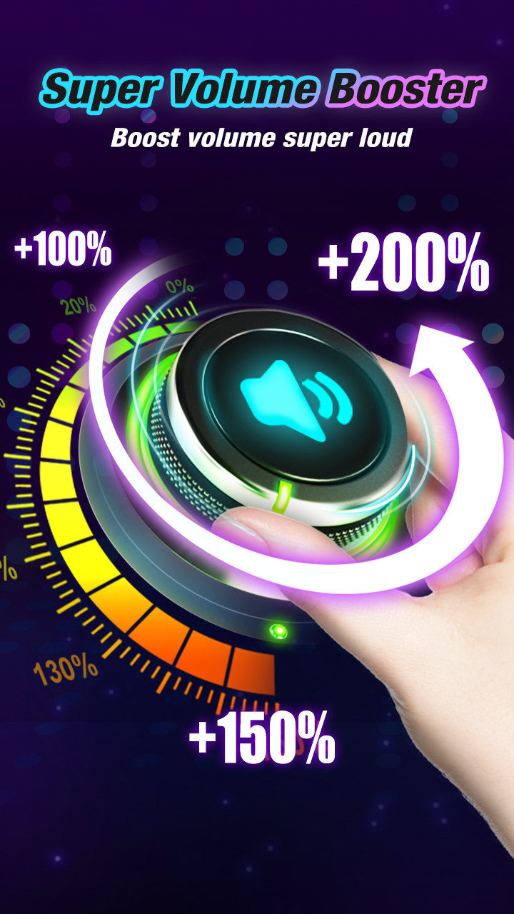 اسکرین شات 2 برنامه Volume Booster-Sound Booster