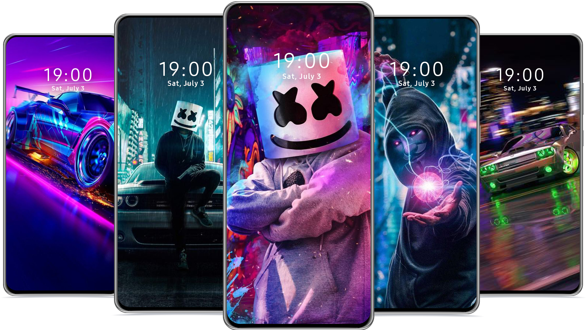 اسکرین شات 1 برنامه Cool Wallpapers For Boys Girls