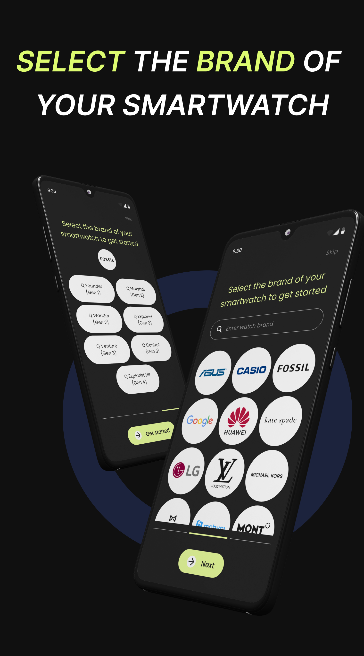 اسکرین شات 2 برنامه Watch faces - Clock Wallpaper
