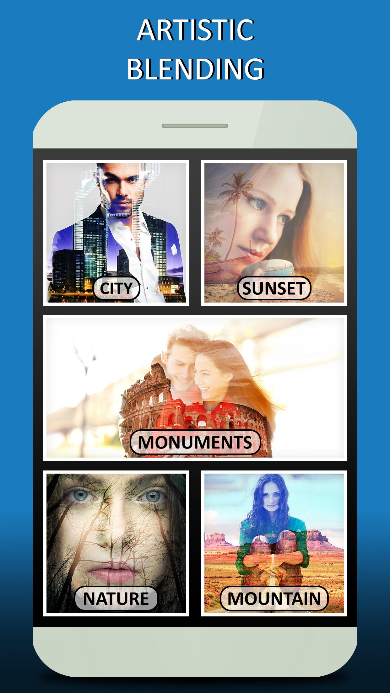 اسکرین شات 1 برنامه Artful Photo Blend