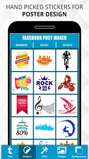 اسکرین شات 4 برنامه Post Maker for Social Media