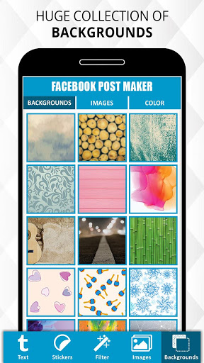 اسکرین شات 3 برنامه Post Maker for Social Media