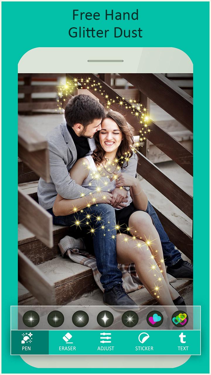 اسکرین شات 3 برنامه Artful - Photo Glitter Effects