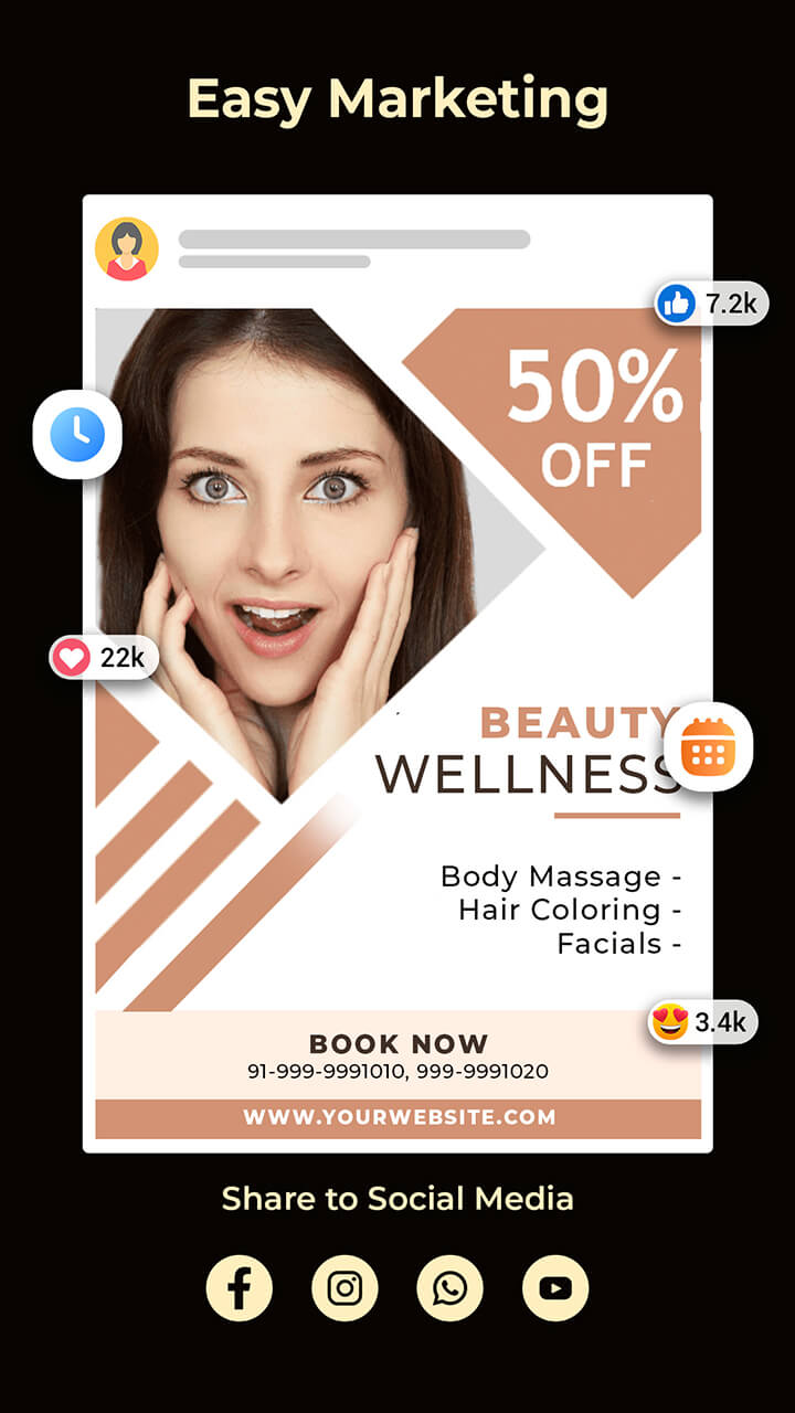 اسکرین شات 6 برنامه Poster Maker: Flyer Designer