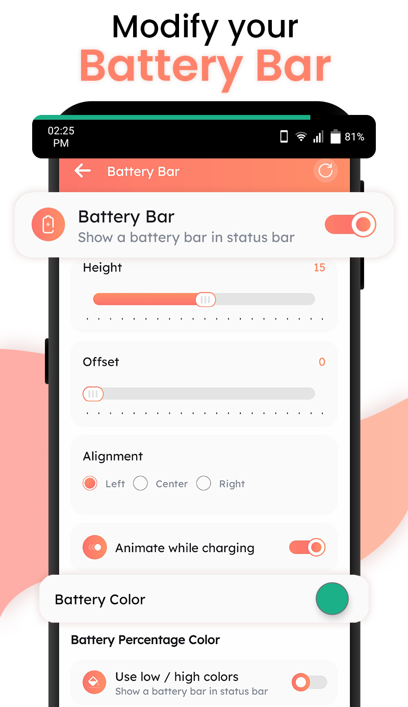 اسکرین شات 4 برنامه Statusbar Icon Hider Customize