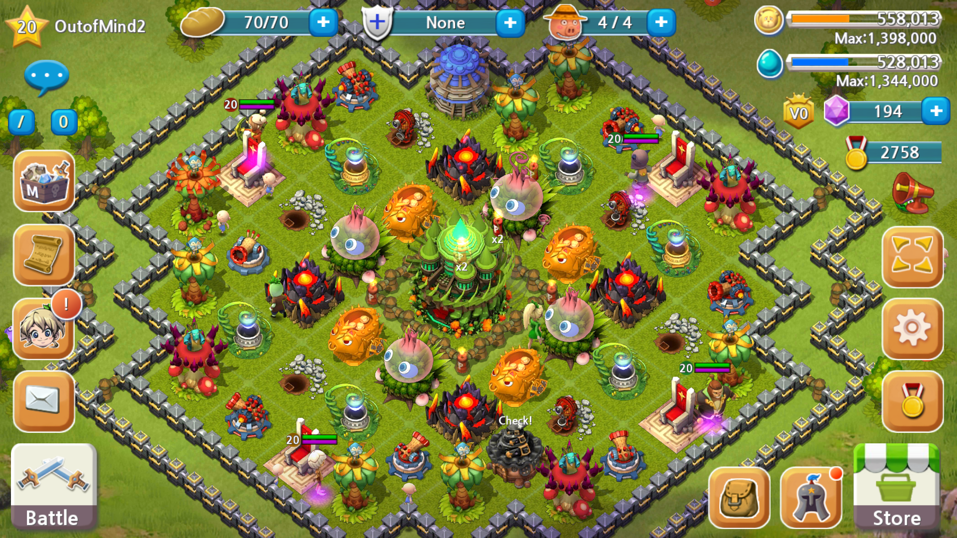 اسکرین شات 8 بازی Forest Of Heroes : Clash Of Hero