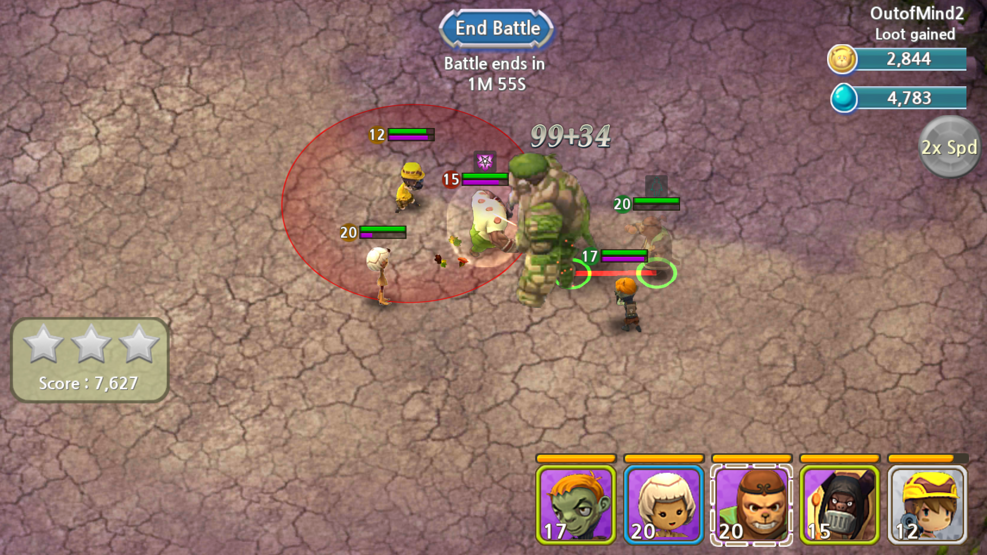 اسکرین شات 1 بازی Forest Of Heroes : Clash Of Hero
