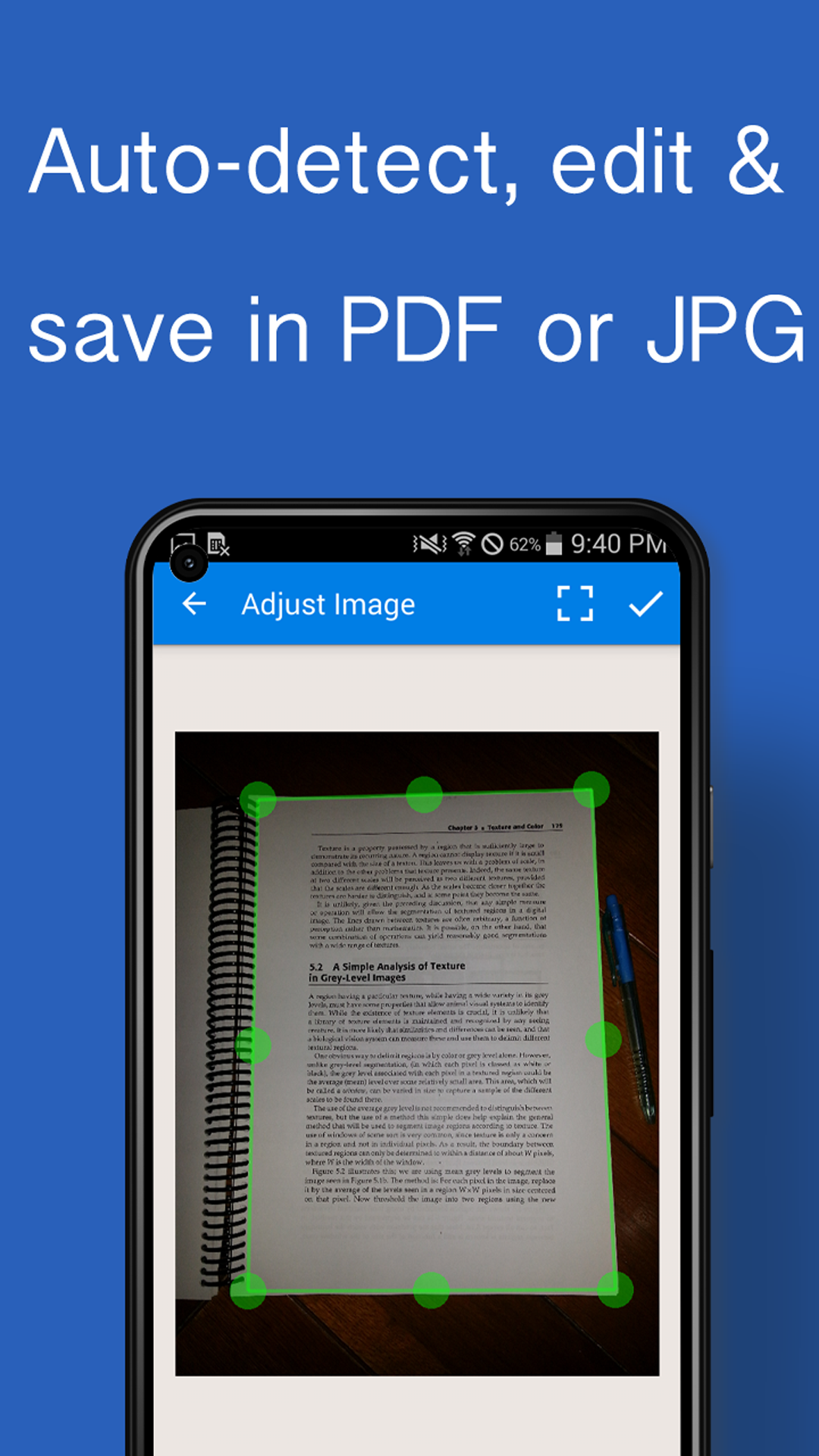 اسکرین شات 2 برنامه Fast Scanner - PDF Scan App