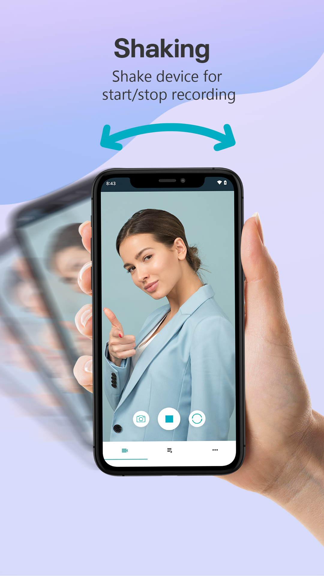 اسکرین شات 4 برنامه Background video recorder