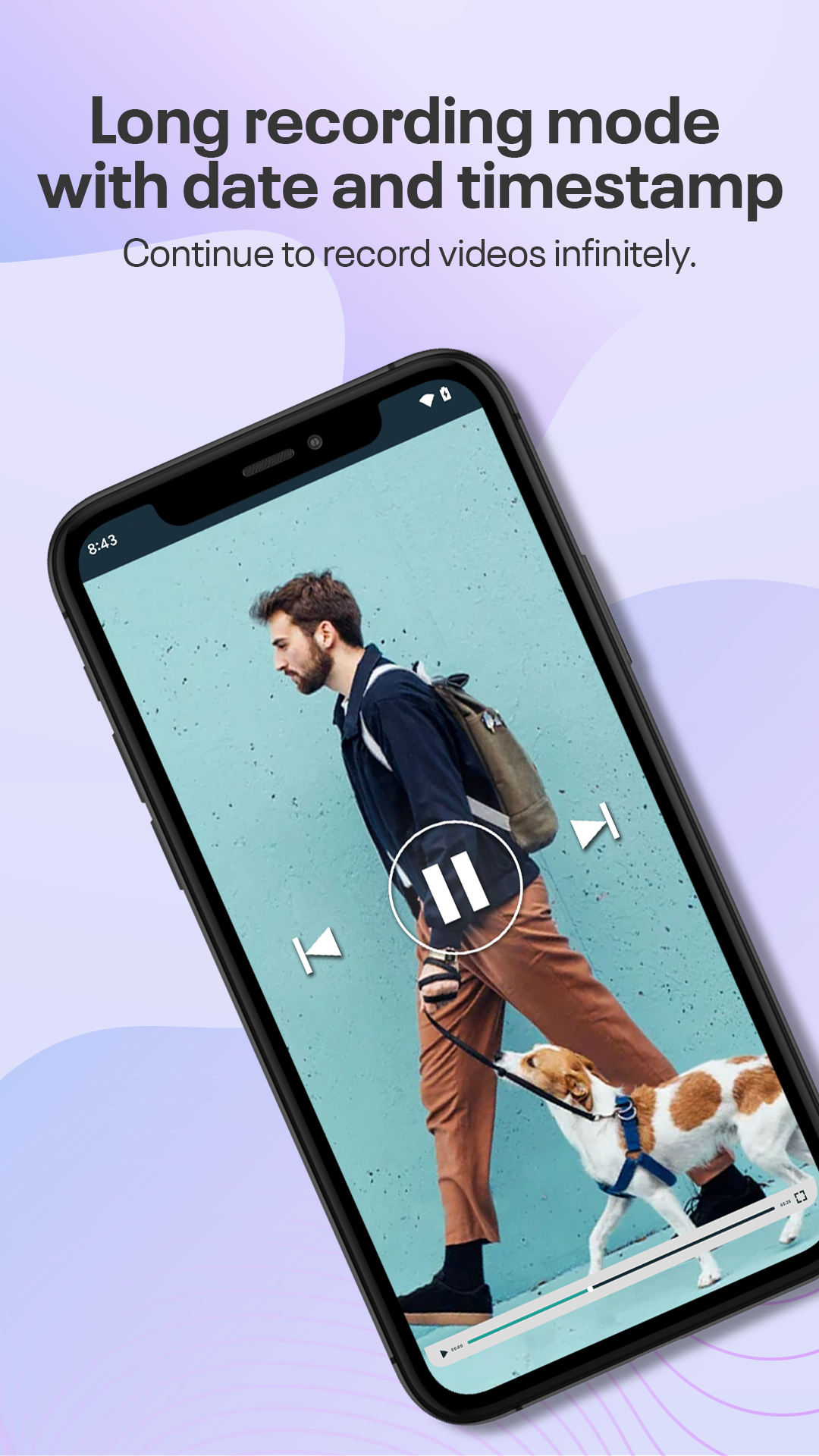 اسکرین شات 2 برنامه Background video recorder