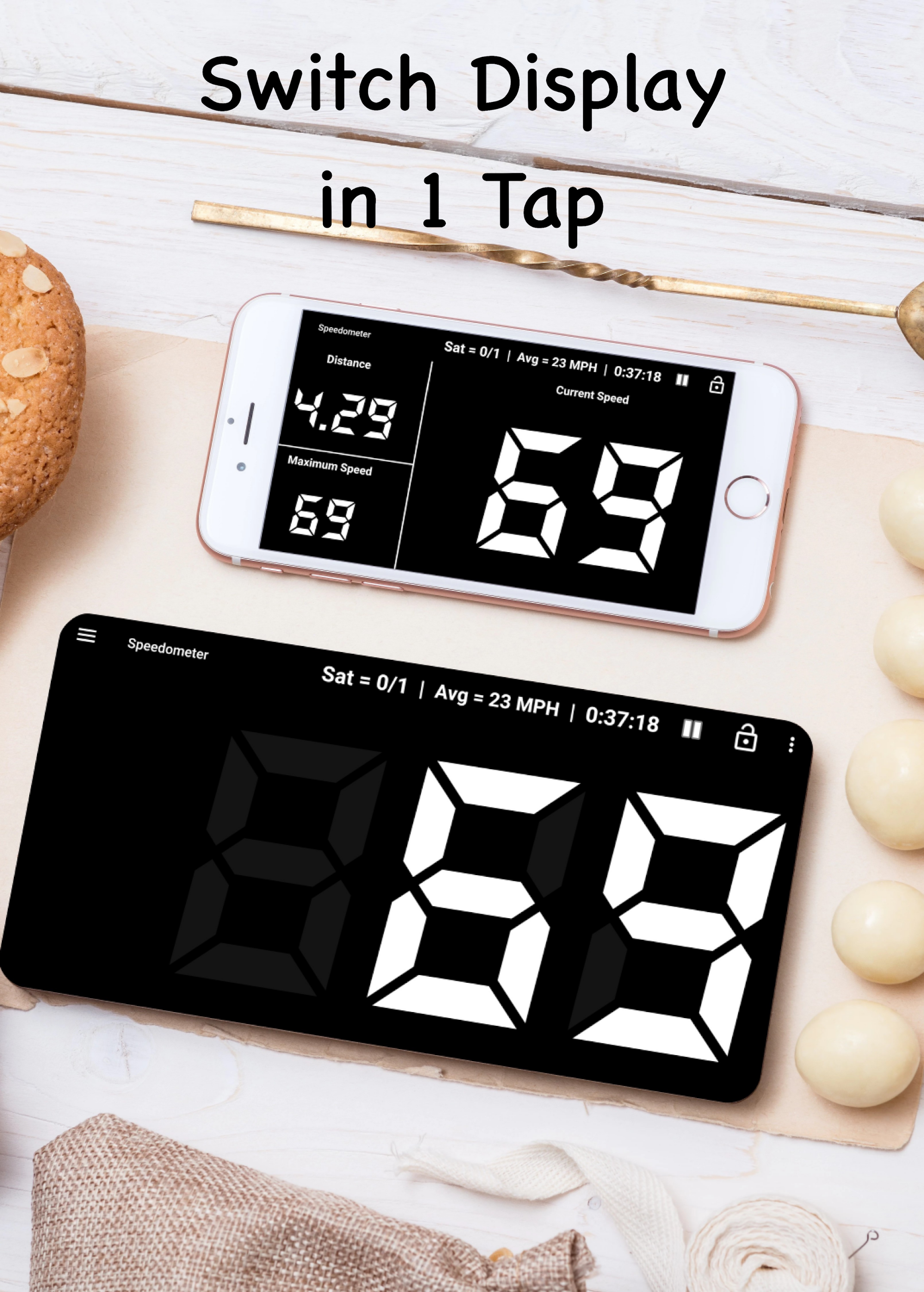 اسکرین شات 8 برنامه GPS Speedometer & Odometer